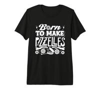 Pizzelle Italian Waffle Born to Create Daily Joy Premium T-Shirt