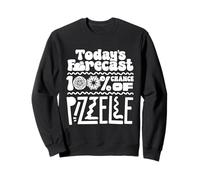 Pizzelle Italian Waffle Today's Forecast 100 Percent Sweatshirt