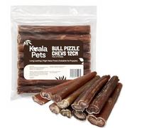 Pizzle Sticks for Dogs Long Lasting 100% Natural Bully Sticks 10 Pack 12cm