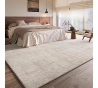 PIZZZENO Large Area Carpets for Living Room French Style Bedroom Decor Plush Thick Lounge Washable Floor Mat Home Fluffy Soft Rug,A,200X300cm