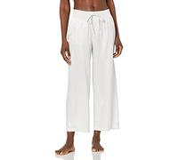 PJ Harlow womensPJP52Jolie Capri Pajama Bottoms - White - Small