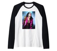 PJ Harvey Live NYC Academy 1995 By David Corio Raglan Baseball Tee