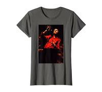 PJ Harvey Live On Stage by Andy Willsher T-Shirt, Women, Asphalt Grey, Large