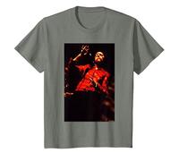 PJ Harvey Live On Stage by Andy Willsher T-Shirt, Youth, Olive Heather, X-Small