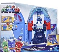 PJ Masks 2-in-1 HQ Playset, Headquarters and Rocket Preschool Toy