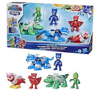 PJ Masks Animal Power Hero Animal Trio Preschool Toy, Action Figure and Vehicle Set for Kids Ages 3 and Up