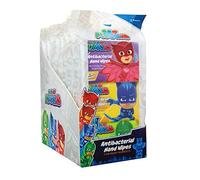 PJ Masks Antibacterial Hand Wipes, Kills 99.9% of Germs, 8 Triple Packs, x8 x3 x10 = 240 Wipes, No Fragrance