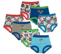 PJ Masks Baby Boys 7pk Pant Toddler Potty Training Underwear, Pj Marina Sky Assorted, 2 Years
