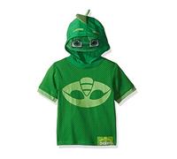 PJ Masks Boys' Gekko and Catboy Hoodie and Tee - green - 4 Years