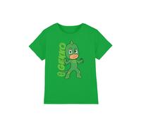 PJ Masks Boy's Gekko T-Shirt Green | Size: 3-4 Years PJ Masks Green 3-4 Years