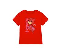 PJ Masks Boy's Owlette T-Shirt Red | Size: 3-4 Years PJ Masks Red 3-4 Years