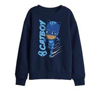 Pj Masks Cat Boy Kids Sweatshirt, Navy, 7-8