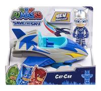 PJ Masks Cat Car Save the Sky Vehicle & Action Figure Character - Catboy New