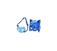 PJ MASKS F21495X1 Deluxe Set, Preschool Dress-Up Toy, Light-up Mask and Catboy Amulet Accessory for Kids Ages 3 and Up, Blue