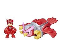 PJ Masks Animal Power Deluxe Glugu Pyja-Steed Vehicle, Pre-School Toy with Glugu Figure, Ages 3 and Above F5342 Multi-Coloured