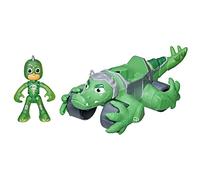 PJ Masks Gekko Animal Rider Car with Action Figure, Deluxe Vehicles, Superhero Toys for Preschool Kids 3+