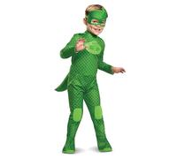 PJ Masks Gekko Deluxe Light-Up Boys size L 4/6 Kids Costume Disguise
