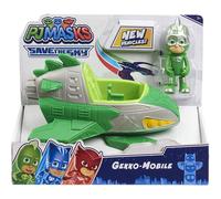 PJ Masks Gekko Mobile Velicle & Action Figure Save the Sky New Kids Toy - Gekko