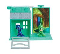 PJ MASKS JP PJMA7410 Trao & Escape Playset-Gekko & Night Ninja Age 3+