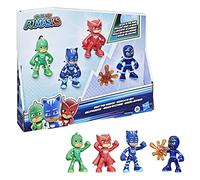 PJ Masks Night Time Mission Glow-in-the-Dark Action Figure Set, Preschool Toy