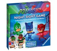 PJ Masks Night Sight Board Games for Kids Age 3 Years and Up - Hidden Picture & Memory Game