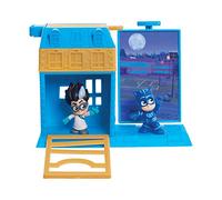PJ Masks Night Time Micros Trap & Escape Playset - Catboy & Romeo