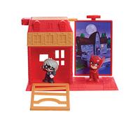 PJ Masks Night Time Micros Trap & Escape Playset - Owlette & Luna