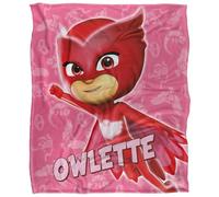 Pj Masks Owlette Character Super Soft Silky Touch Blanket - 91 x 147 cm