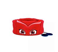 PJ Masks Owlette Kid's Fleece Audio Band Washable Wired Headphones - Red