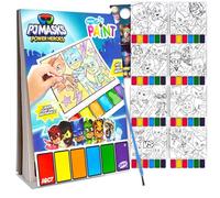 PJ Masks Paint with Water Set for Kids, Toddlers Age 3+ - Bundle with 16 Page Catboy, Owlette, Gekko Mess-Free Water Coloring Book for Ages 3 4 5 6 7 8 and More | PJ Masks No-Mess Paint Posters