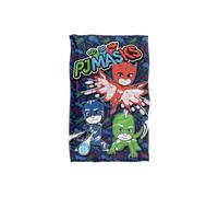 PJ Masks Pj Group Attack Silky Touch Super Soft Throw Blanket | Size: Large PJ Masks Multicolor Large