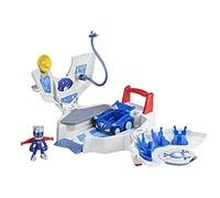 PJ Masks Power Heroes PJ Power Q Playset with Car and Figure, Toys for Boys and Girls