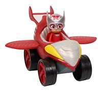 PJ Masks Power Racers Vehicles, Articulated Owlette Figure and Owl Glider, Red PJ Mask, Kids Toys for Ages 3 Up by Just Play