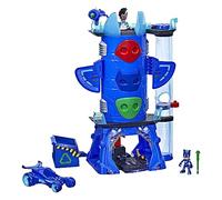 PJ Masks QG de Luxe Headquarters Preschool Toy with 2 Figures and 1 Vehicle for Children Aged 3 Years and Up