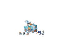 PJ MASKS Romeo Bot Builder Preschool Toy, 2-in-1 Romeo Vehicle and Robot Factory Playset with Lights and Sounds for Kids Ages 3 and Up