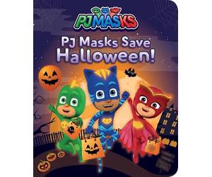 PJ Masks Save Halloween by May Nakamura (English) Board Book Book
