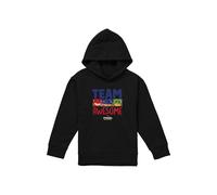 PJ Masks Team Awesome Youth Kids Pull-Over Hoodie, Black Hasbro Black 5-6 Years