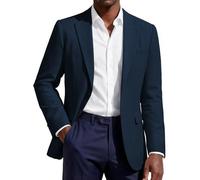 PJ PAUL JONES Mens Blazer Slim Fit Casual Sports Coats 2 Buttons | 2 Buttons, Wedding, Cooling material on the inside of the sleeves