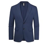 PJ PAUL JONES Mens Blazers Smart Casual 2 Buttons Suit Jackets Bsusinnes | 2 Buttons, Wedding, Cooling material on the inside of the sleeves