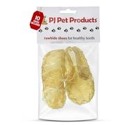 PJ Pet Poducts Rawhide Shoes 12 cm 20 g (Pack Of 10)