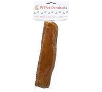 PJ Pet Products Smokey Bacon Rawhide Roll 21cm 1 x 130 g Pack of 10 | Natural Dog Chews for Large & Small Dogs | Long-Lasting Rawhide Treats for Dental Care | Ideal Low-Fat Dog Treats for Puppy Chew
