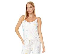 PJ Salvage Women's Loungewear Star Splatter Cami Pajama Top, Ivory, S