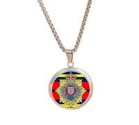 PJ4U Royal Logistics Corps Military Silver Colour Necklace With Pendant And Gift Box
