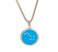 PJ4U Starry Plough Light Blue Ireland Silver Colour Necklace With Pendant And Gift Box