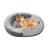 PJDDP Dog Cool Bed, Self Cooling Pad, Pet Cooling Mats with Washable Removable Cover And Non-Slip Bottom, Perfect for Hot Summer Days for Small Medium Dogs,L