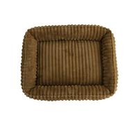 PJDDP Extra Thick Supportive Dogs Couch, Dog Sofa Bed with Anti-Slip Bottom, Comfort Pet Couch, Calming Dogs Bed for Medium Small Dog,khaki,XL