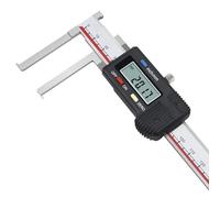 PJDDP Inside Groove Digital Caliper with LCD Display,Stainless Steel Electronic Vernier Caliper,Professional Digital Micrometer Caliper Tool,Inch/MM Conversion,Zero Setting Function,200mm/8"