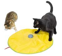 PJDDP Interactive Cat Toys,Electronic Motion Cat Toys,Motorized Wand Cat Toy,Cat Teaser Toy,Pet Automatic Toys,Cat Chase Toy for Pet Kitty Cats Play Fun Excercise Chaser Training