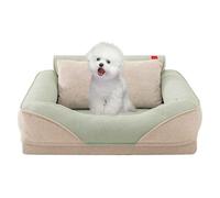 PJDDP Orthopaedic Dog Sofa, Cat Sofa, Dog Bed with Egg Crate Foam, Removable And Washable Cover, Non-Slip for Small, Medium And Large Dogs,L