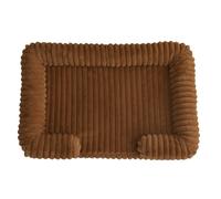 PJDDP Orthopedic Dog Bed, Pet Bed with Removable Washable Cover, Fluffy Dog Sofa with Nonskid Bottom And Egg-Crate Foam for Small,Medium Dogs,coffee,L